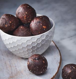 boules festives au chocolat 