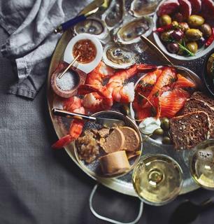 petites boules de chèvre à la grappa